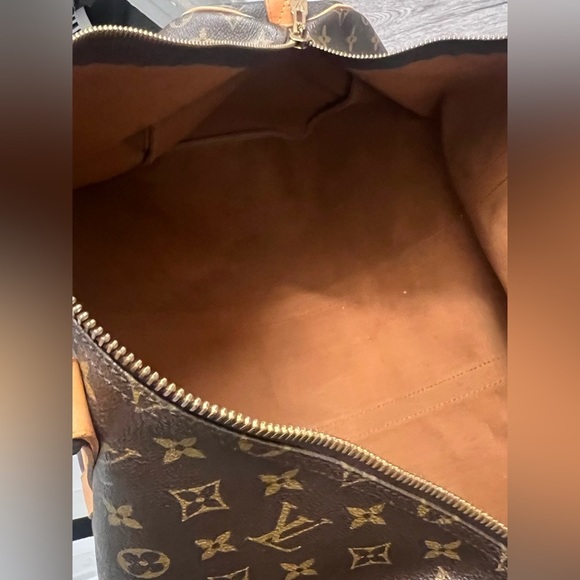 Authentic Louis Vuitton Keepall 55  Gorgeous Travel Bag Great Vintage Bag - Picture 5 of 16